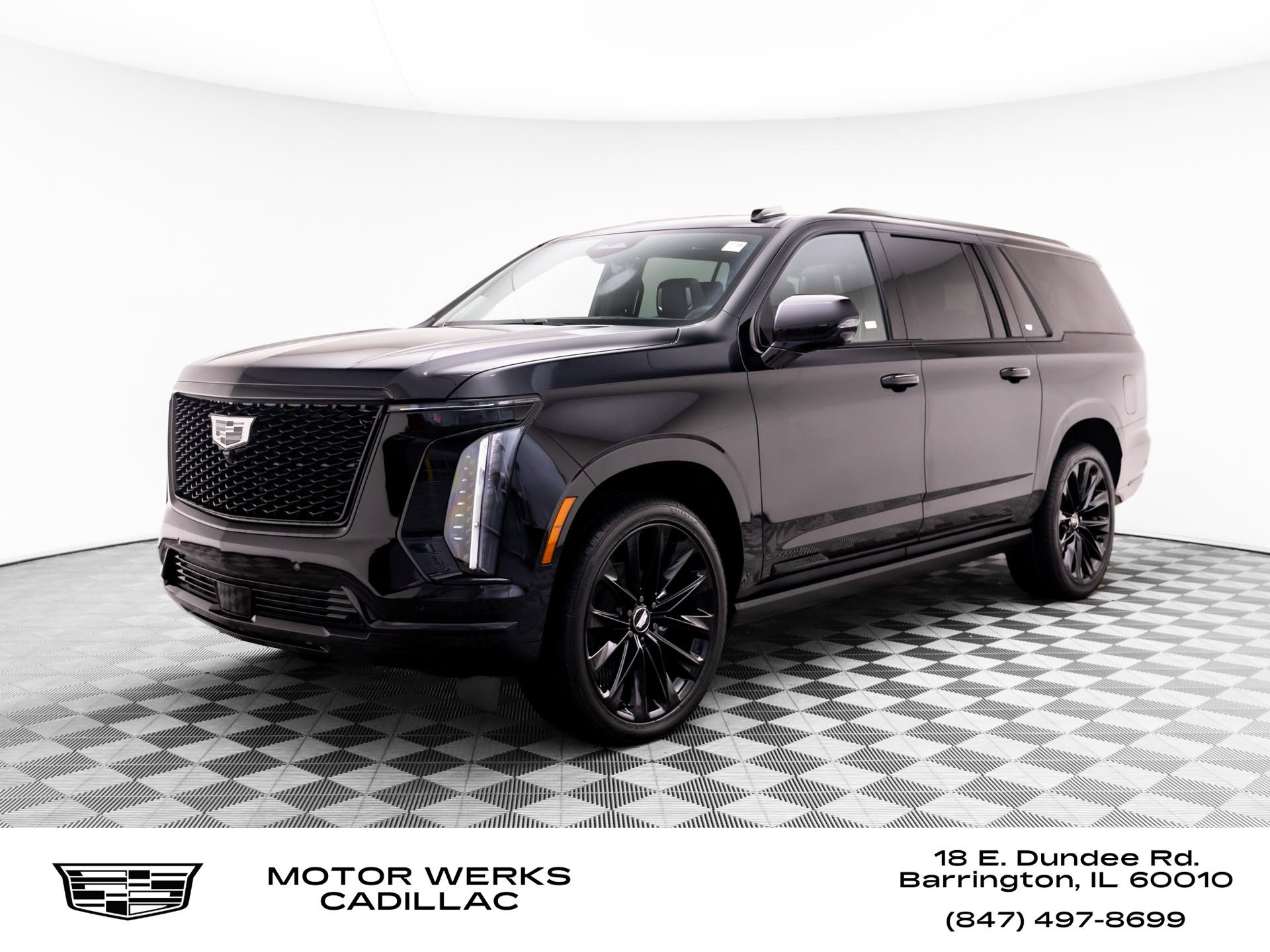 New 2026 Cadillac Escalade ESV Platinum Sport w/ LPO, ONYX Package AWD/4WD 360° Tour