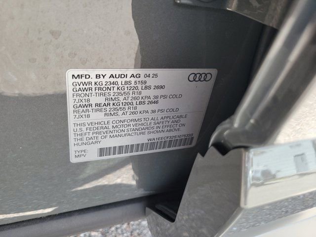 Certified 2025 Audi Q3 2.0T Premium Plus image 31