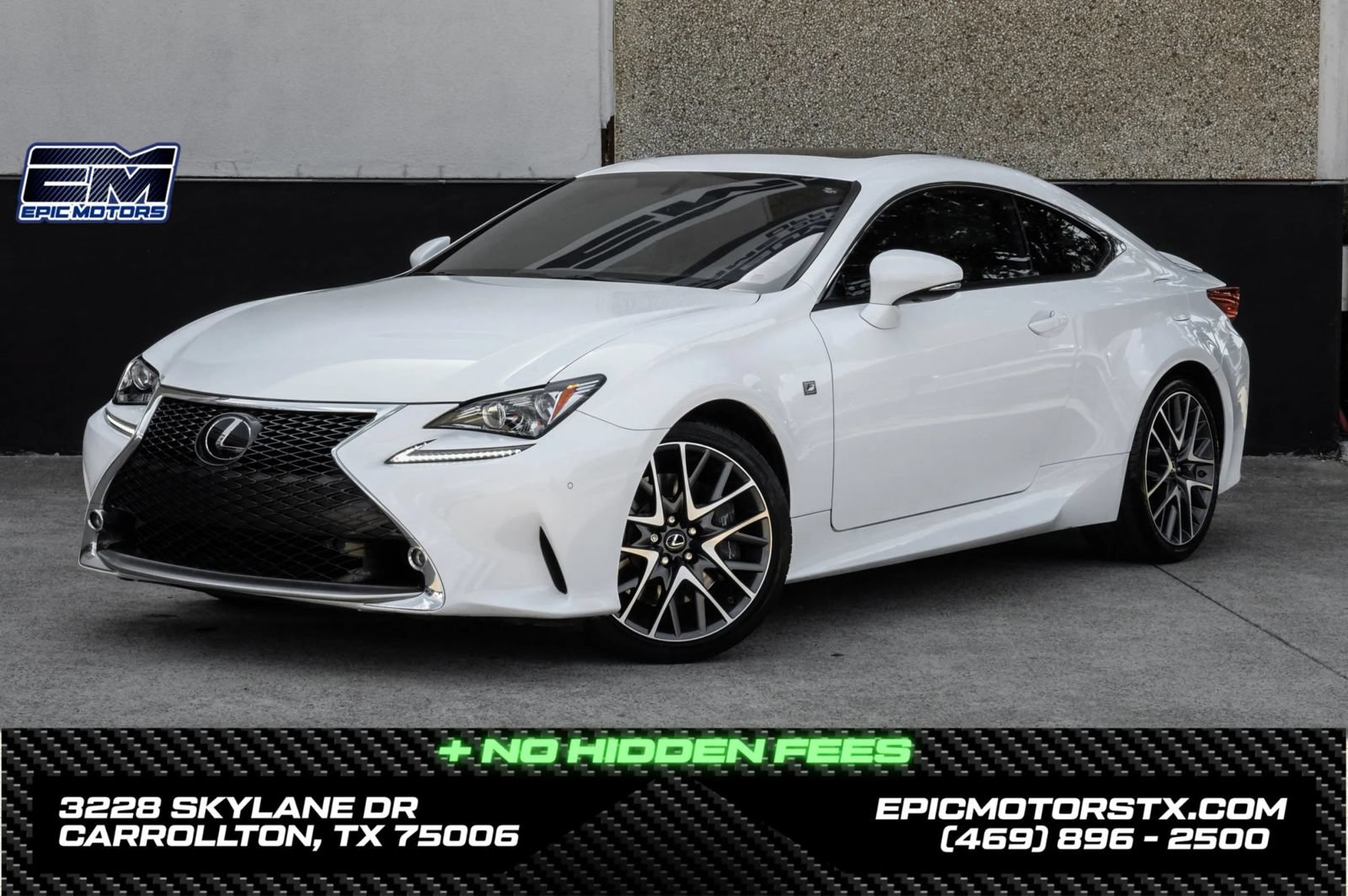 Used 2017 Lexus RC 350 F Sport