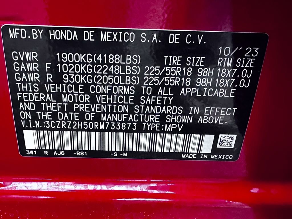 Used 2024 Honda HR-V Sport image 25