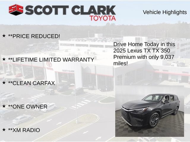 Used 2025 Lexus TX 350 FWD w/ Technology Package image 13