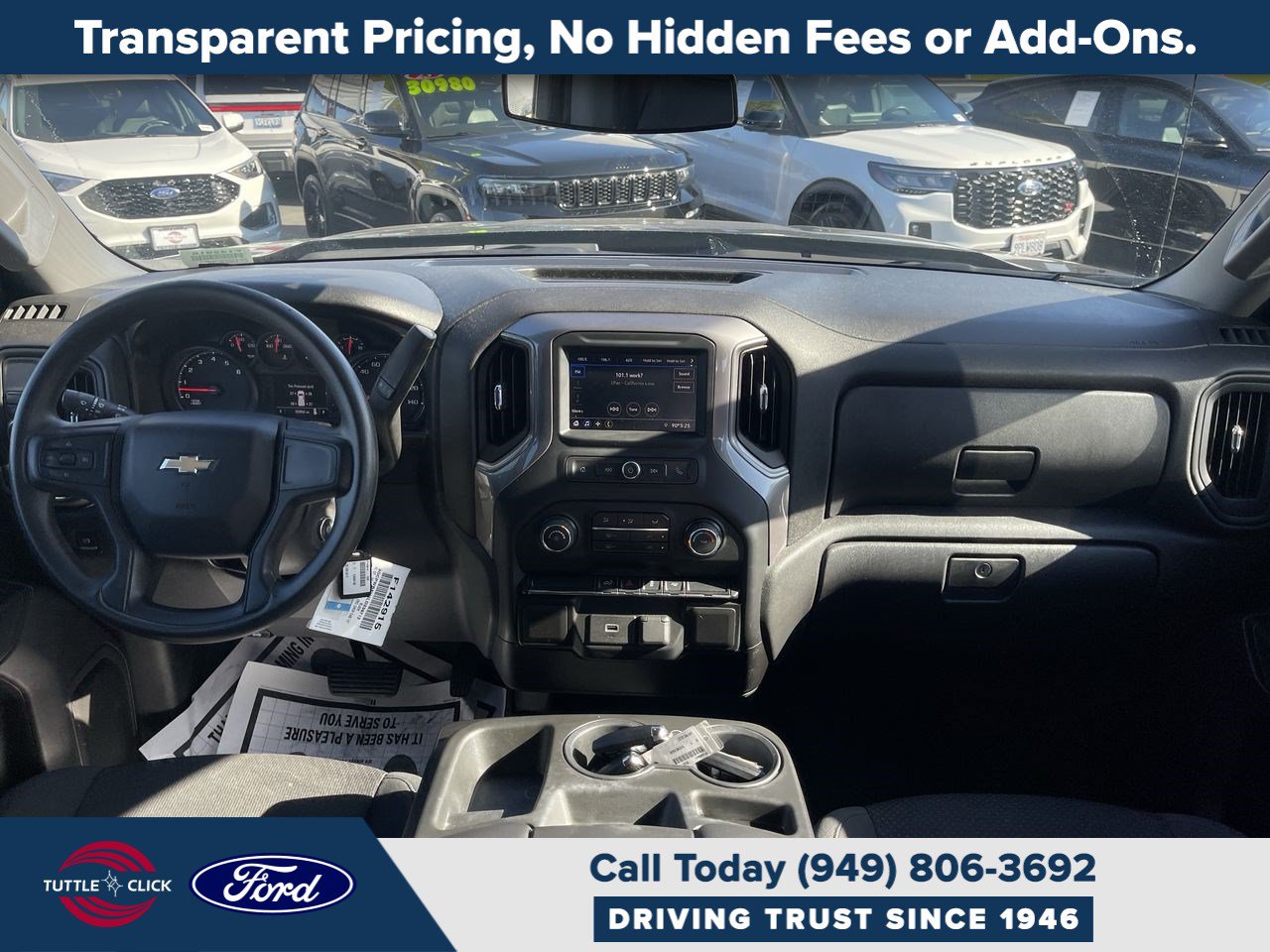 Used 2020 Chevrolet Silverado 1500 Custom w/ Custom Value Package RWD image 15