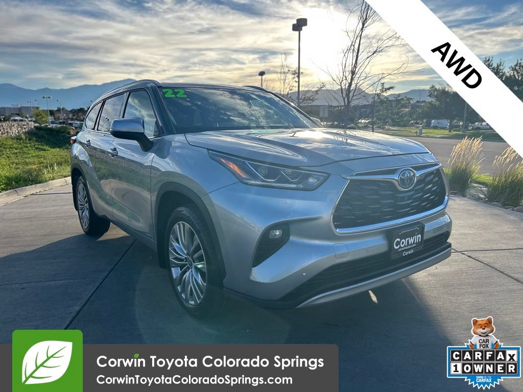 Used 2022 Toyota Highlander Platinum