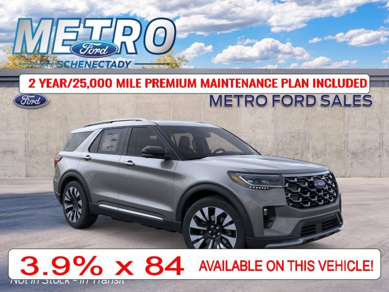 New 2026 Ford Explorer Platinum w/ LUX Leather Package AWD/4WD image 1