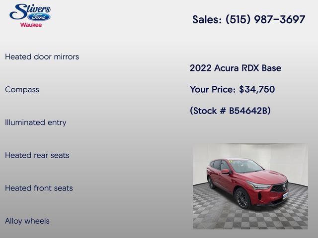 Used 2022 Acura RDX AWD image 21