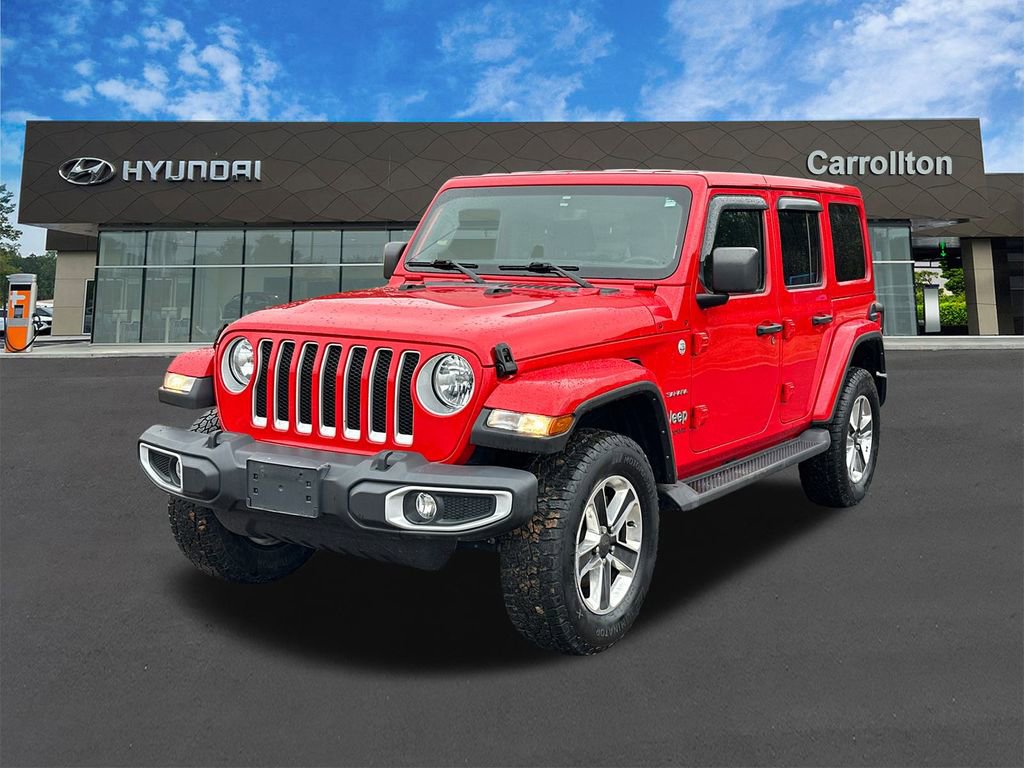 Used 2022 Jeep Wrangler Unlimited Sahara video 1