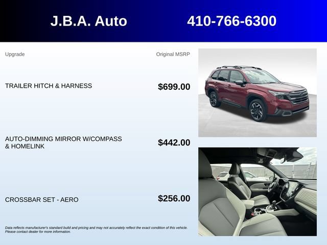 Used 2025 Subaru Forester Limited AWD/4WD image 5