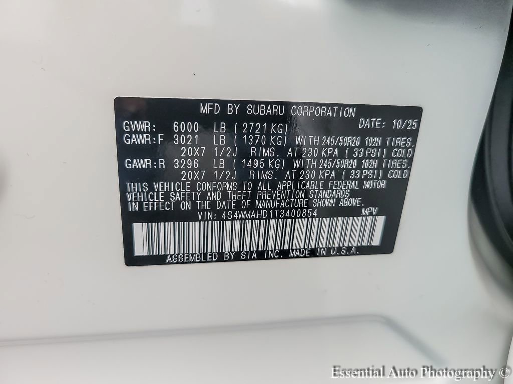 Certified 2026 Subaru Ascent Limited Bronze image 27