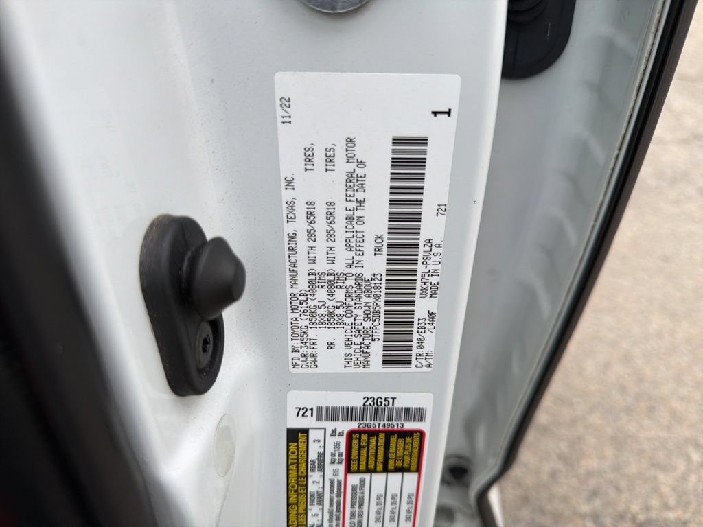 Used 2023 Toyota Tundra TRD Pro AWD/4WD image 36