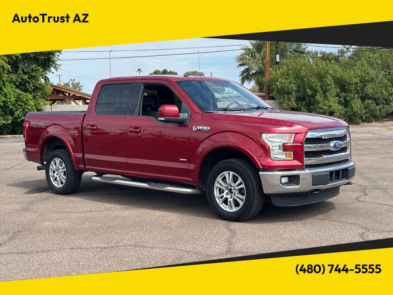 Used 2016 Ford F150 Lariat w/ Equipment Group 501A Mid AWD/4WD image 1