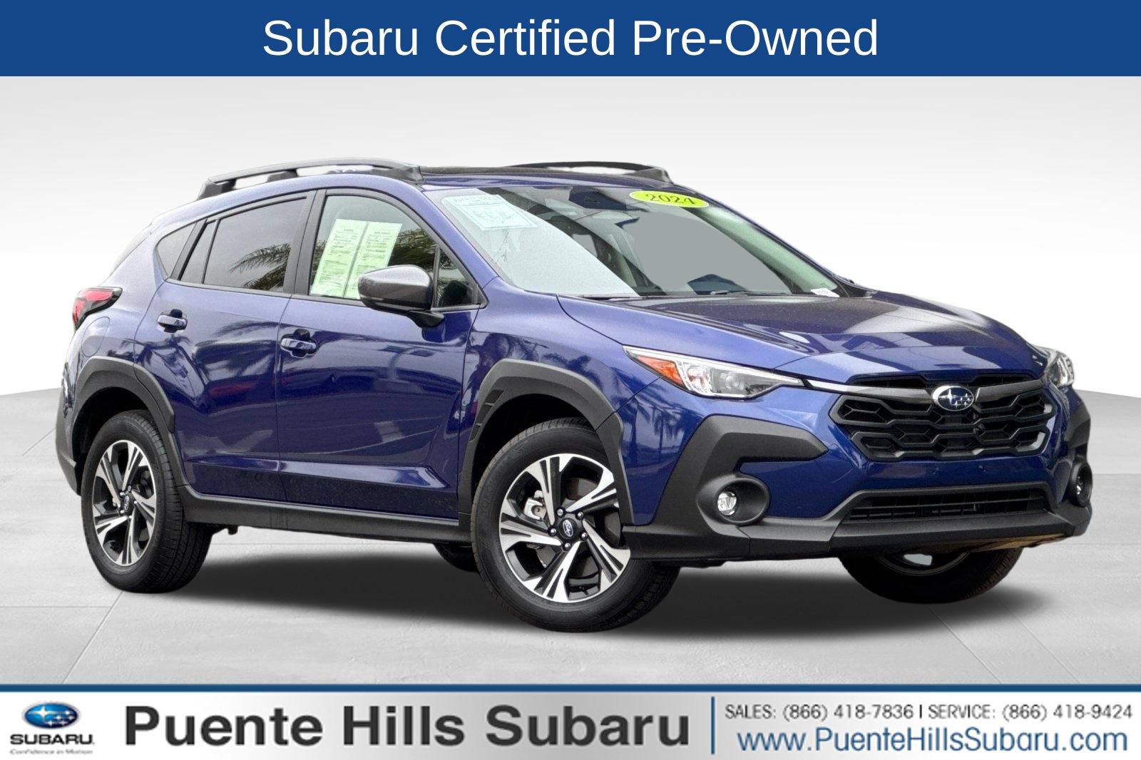 Certified 2024 Subaru Crosstrek 2.0i Premium AWD/4WD video 1