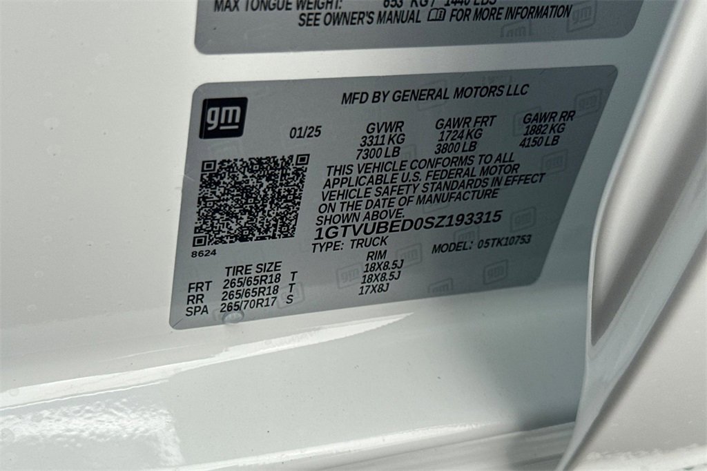 New 2025 GMC Sierra 1500 SLE w/ Preferred Package image 23