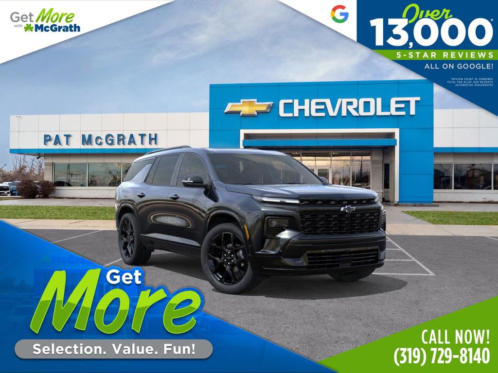 New 2026 Chevrolet Traverse RS