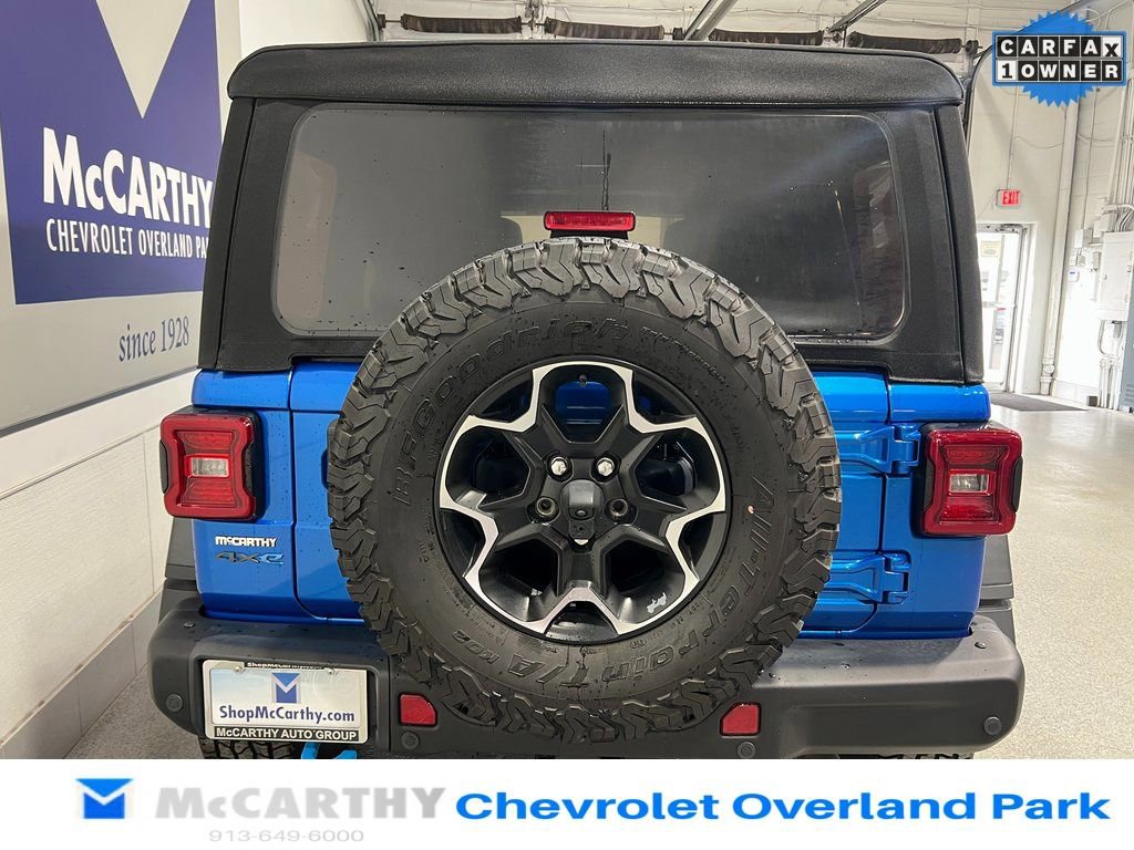 Used 2021 Jeep Wrangler Unlimited Rubicon 4xe w/ Steel Bumper Group image 6