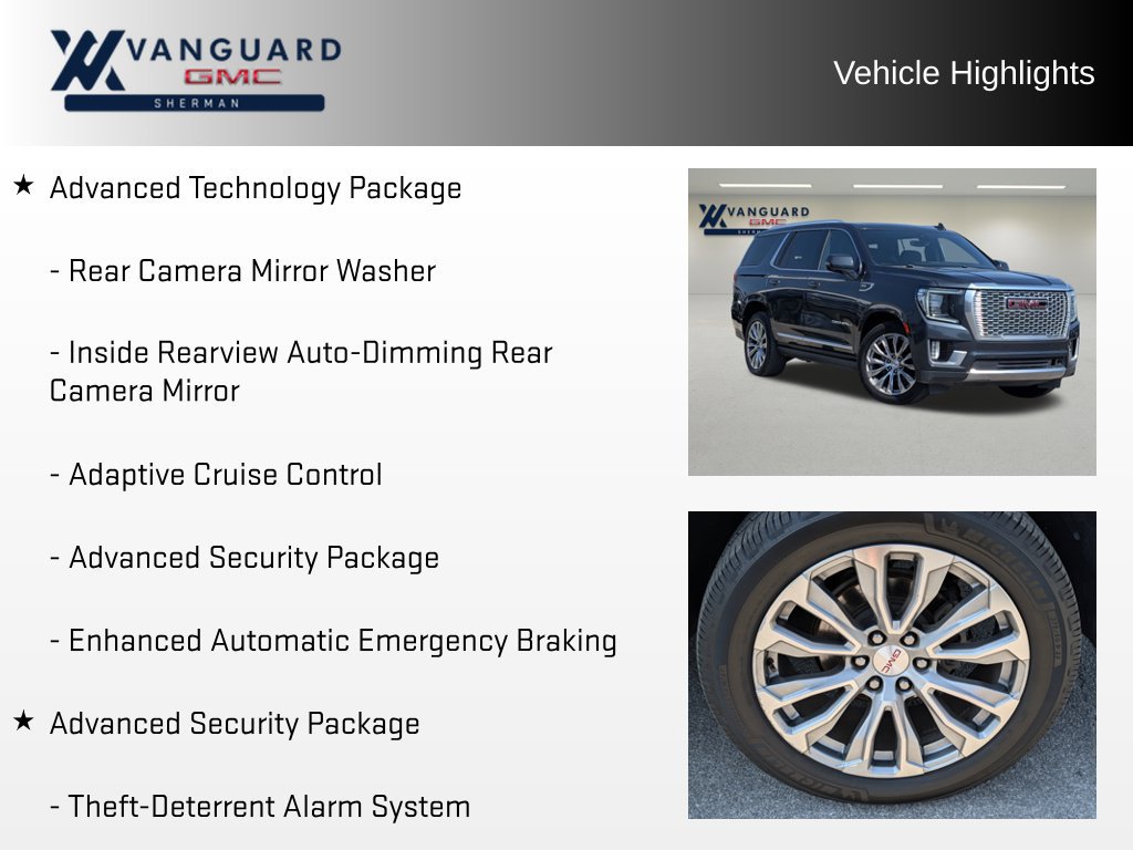 Used 2021 GMC Yukon Denali w/ Denali Premium Package RWD image 21