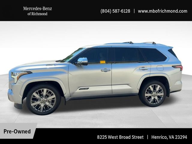 Used 2023 Toyota Sequoia Capstone AWD/4WD image 7