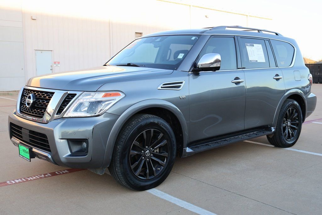 Used 2020 Nissan Armada Platinum w/ Captain's Chairs Package image 3
