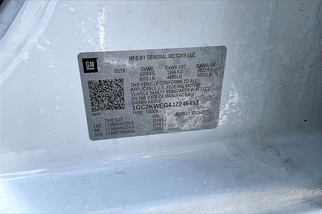 Used 2018 Chevrolet Silverado 2500 LTZ w/ Z71 Package, Off-Road image 36