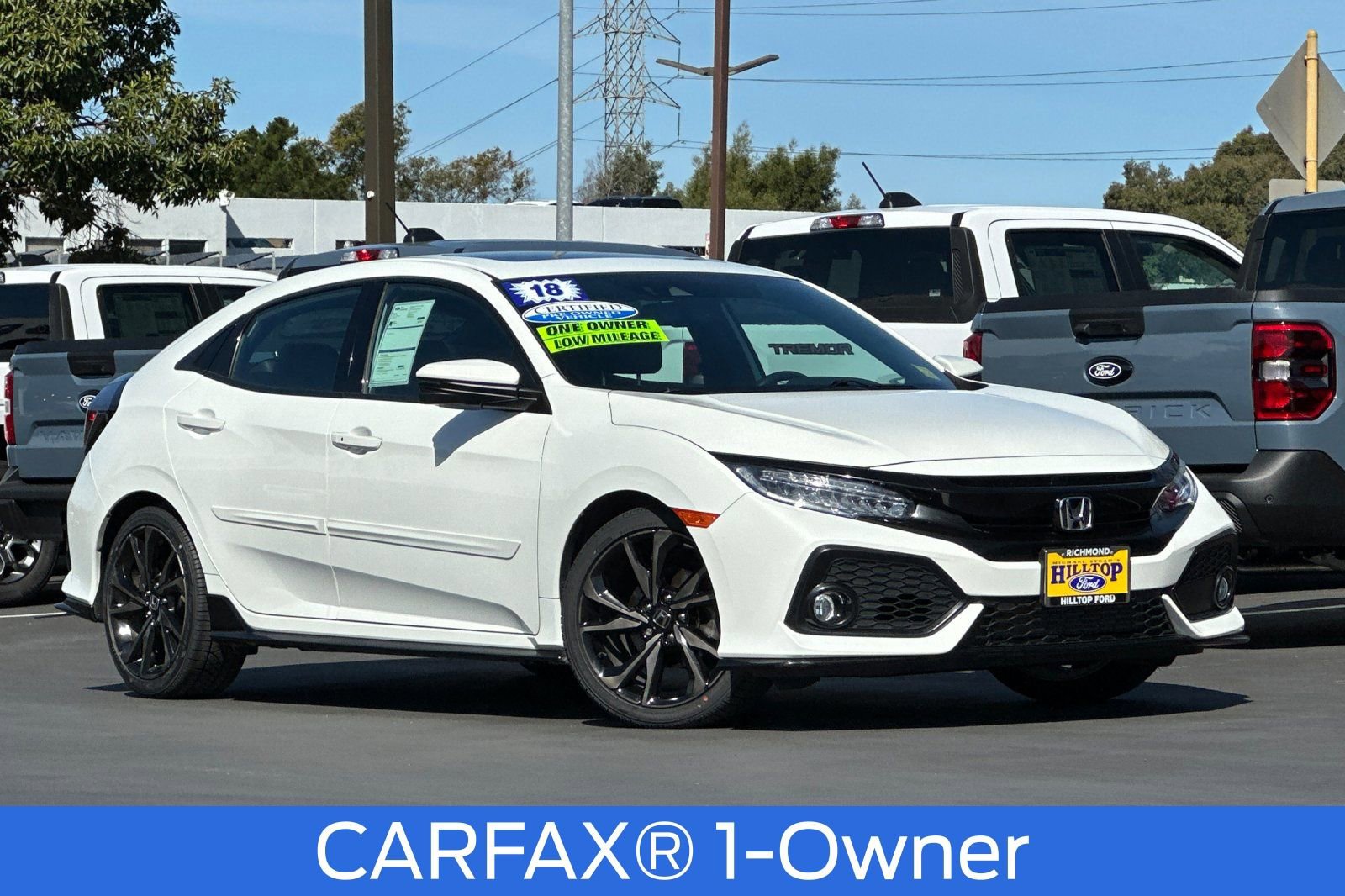 Used 2018 Honda Civic Sport Touring image 2