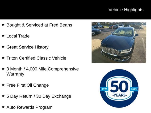 Used 2017 Lincoln MKZ Reserve w/ Climate Package image 5