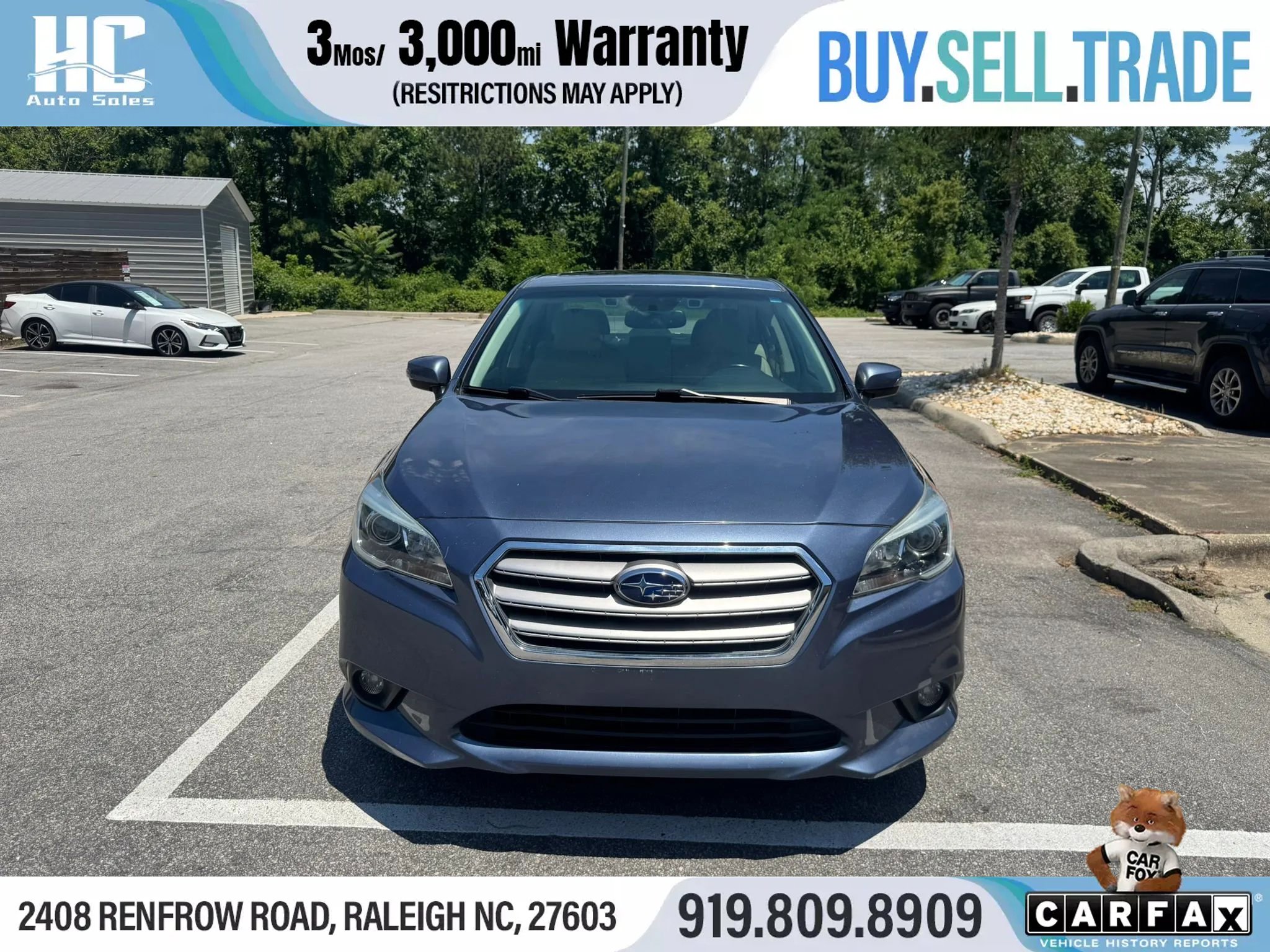 Used 2016 Subaru Legacy 2.5i Limited AWD/4WD image 8