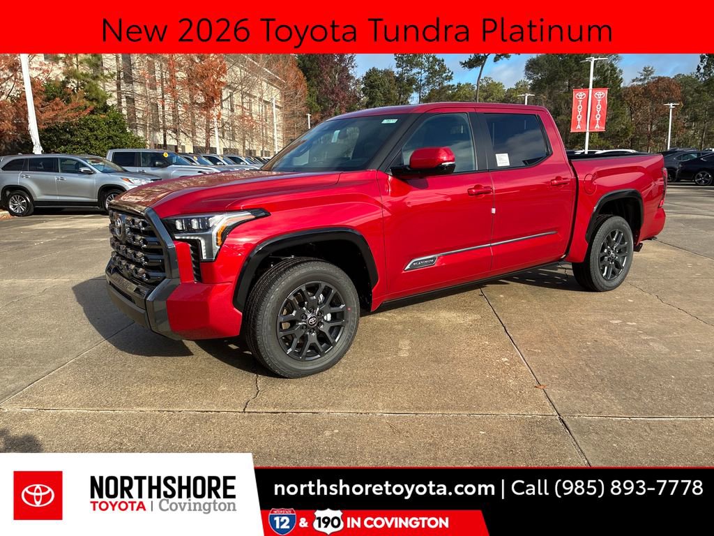 New 2026 Toyota Tundra Platinum