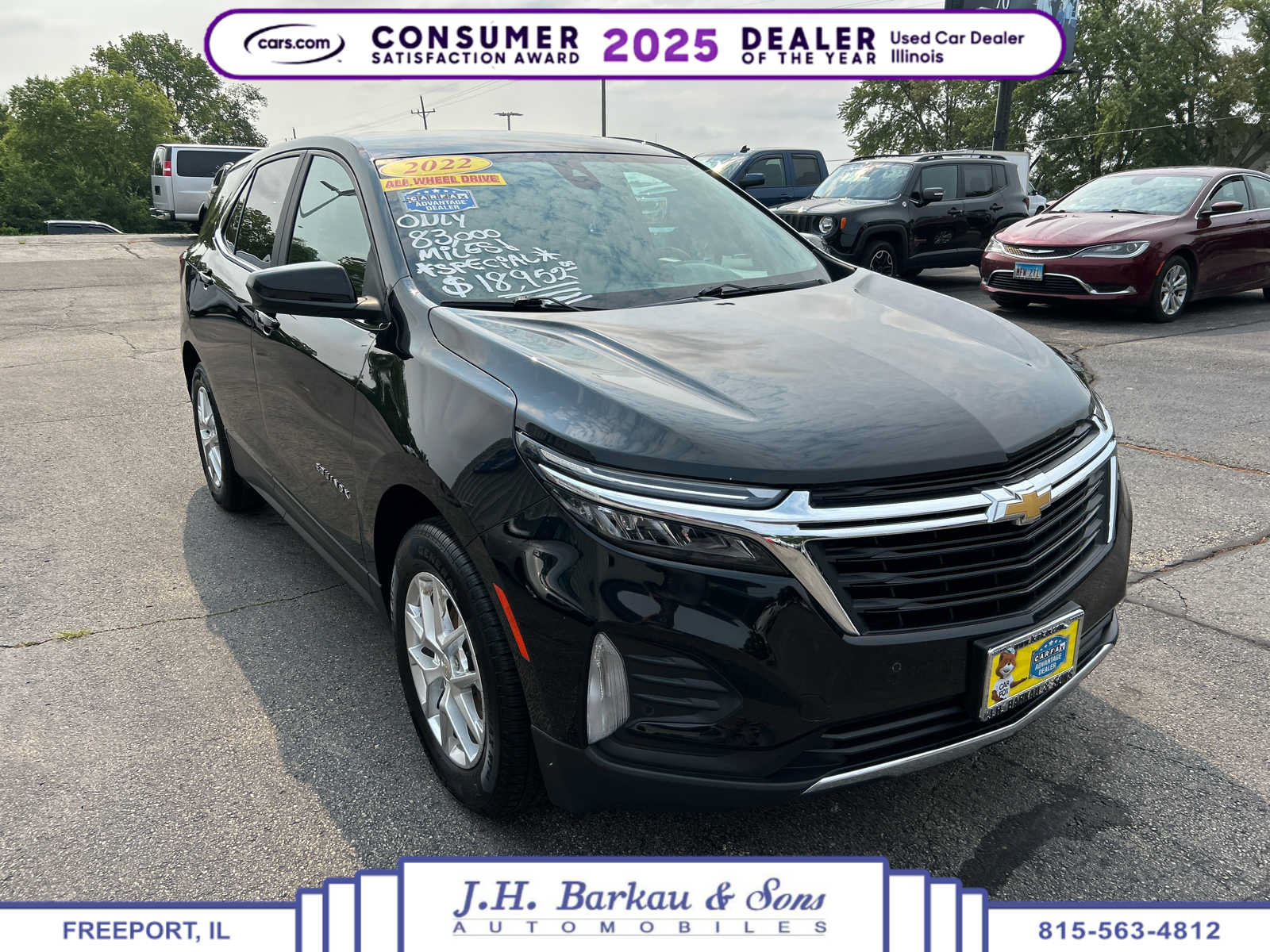 Used 2022 Chevrolet Equinox LT