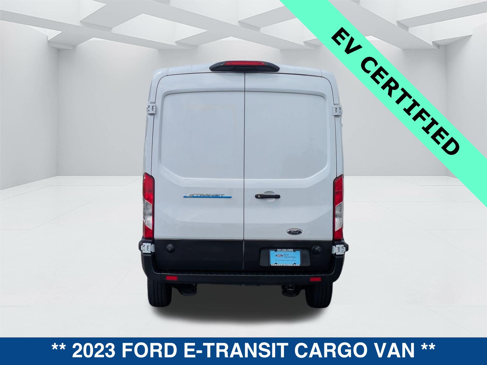 Certified 2023 Ford E-Transit Medium Roof RWD image 6