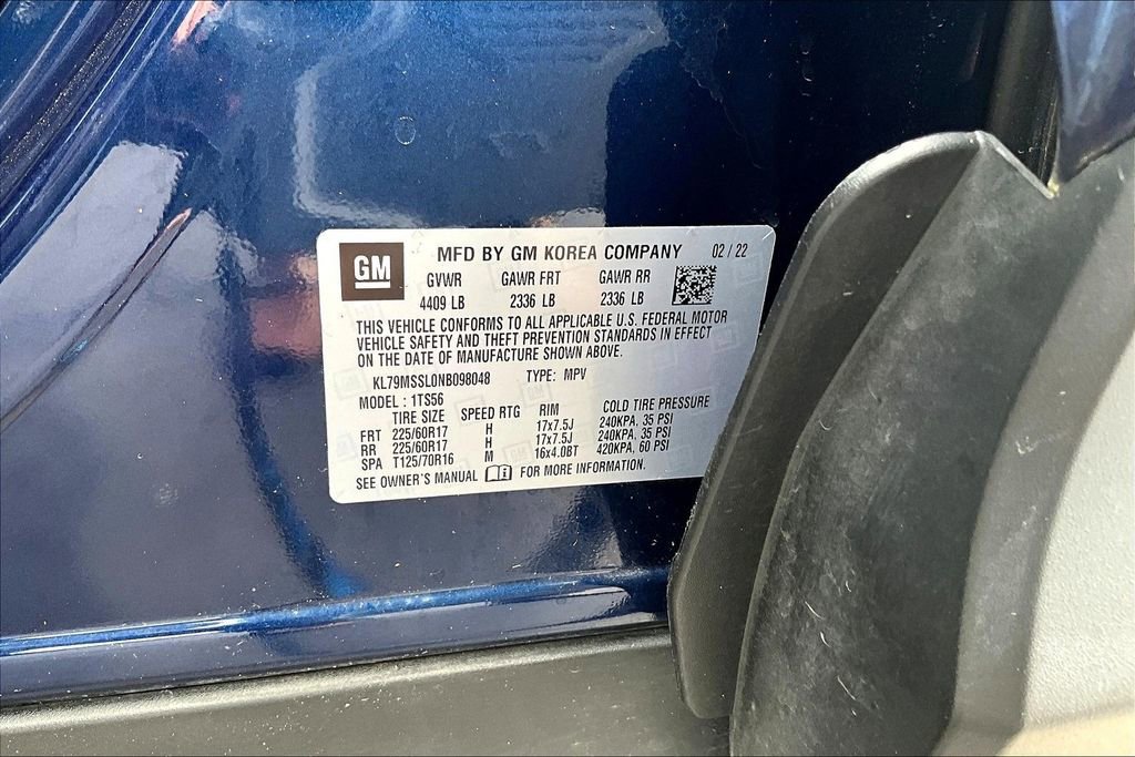 Used 2022 Chevrolet TrailBlazer ACTIV w/ Technology Package image 21