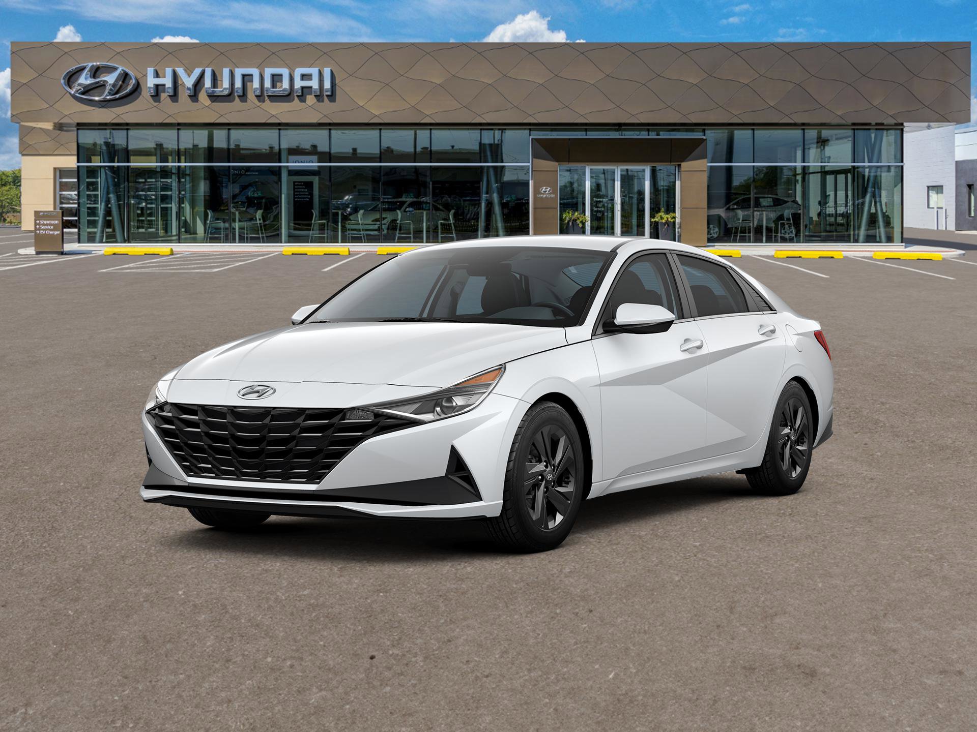 New 2023 Hyundai Elantra Blue