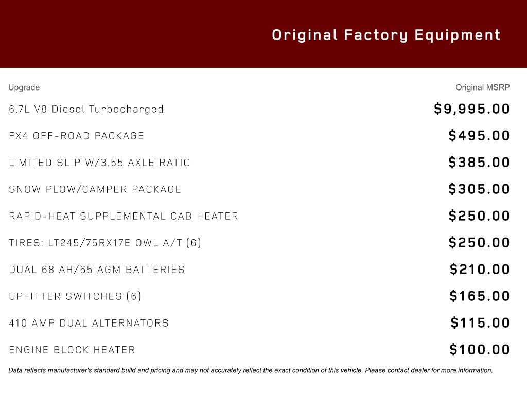 Used 2023 Ford F350 Lariat w/ FX4 Off-Road Package image 19