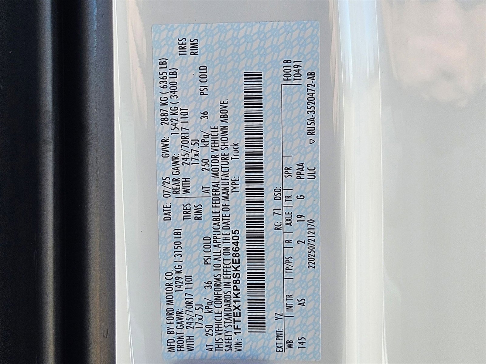 New 2025 Ford F150 XL image 24