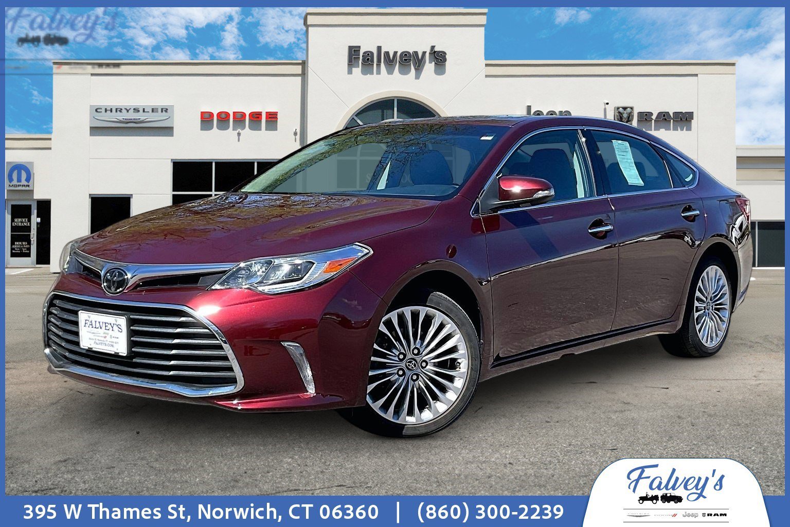 Used 2018 Toyota Avalon Limited w/ All Weather Liner Package FWD image 1