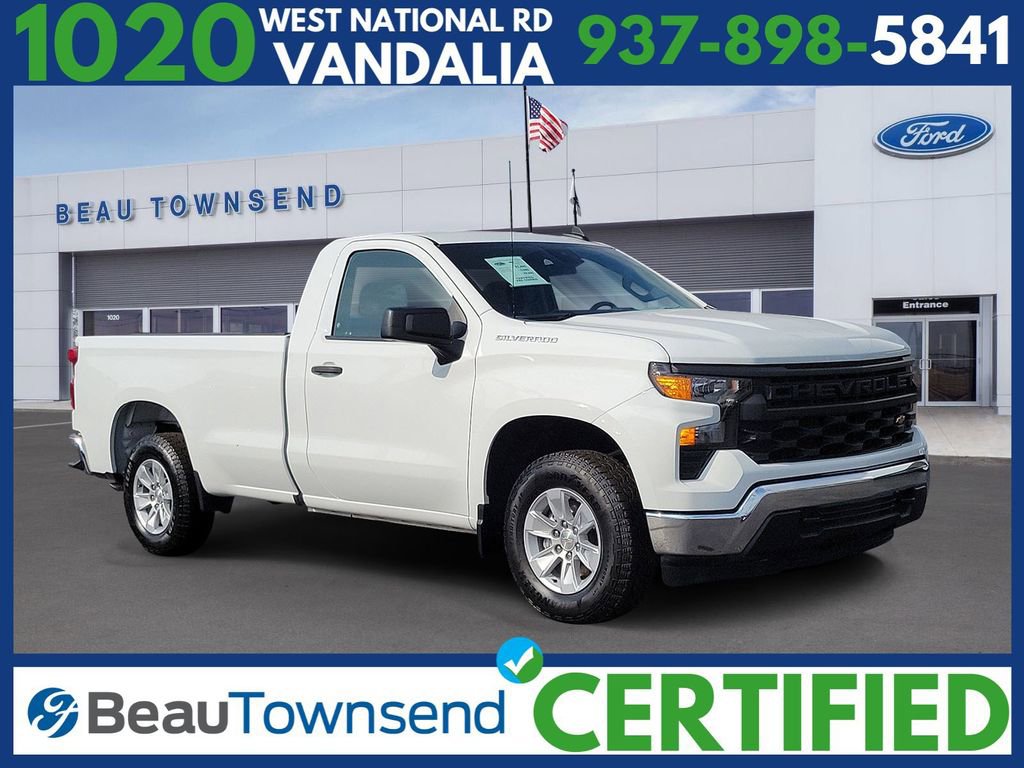 Used 2024 Chevrolet Silverado 1500 W/T w/ WT Fleet Convenience Package image 1