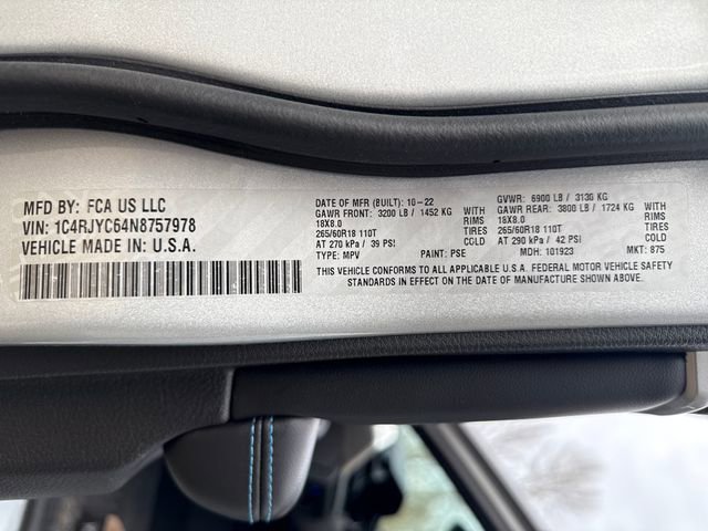 Used 2022 Jeep Grand Cherokee Trailhawk w/ Advanced Protech Group II image 50