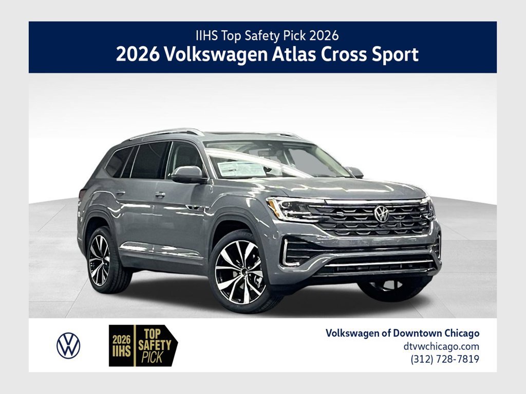 New 2026 Volkswagen Atlas Cross Sport SEL Premium R-Line