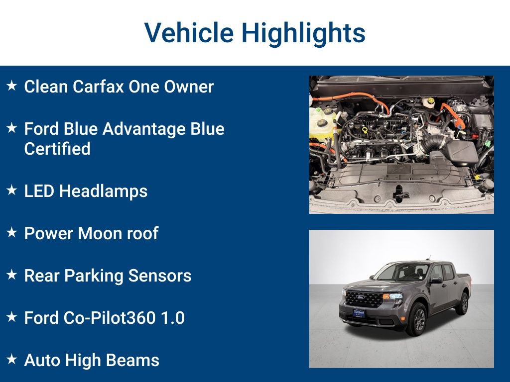 Certified 2025 Ford Maverick XLT FWD image 3