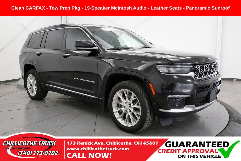 Used 2021 Jeep Grand Cherokee L Summit w/ Luxury Tech Group V AWD/4WD video 1