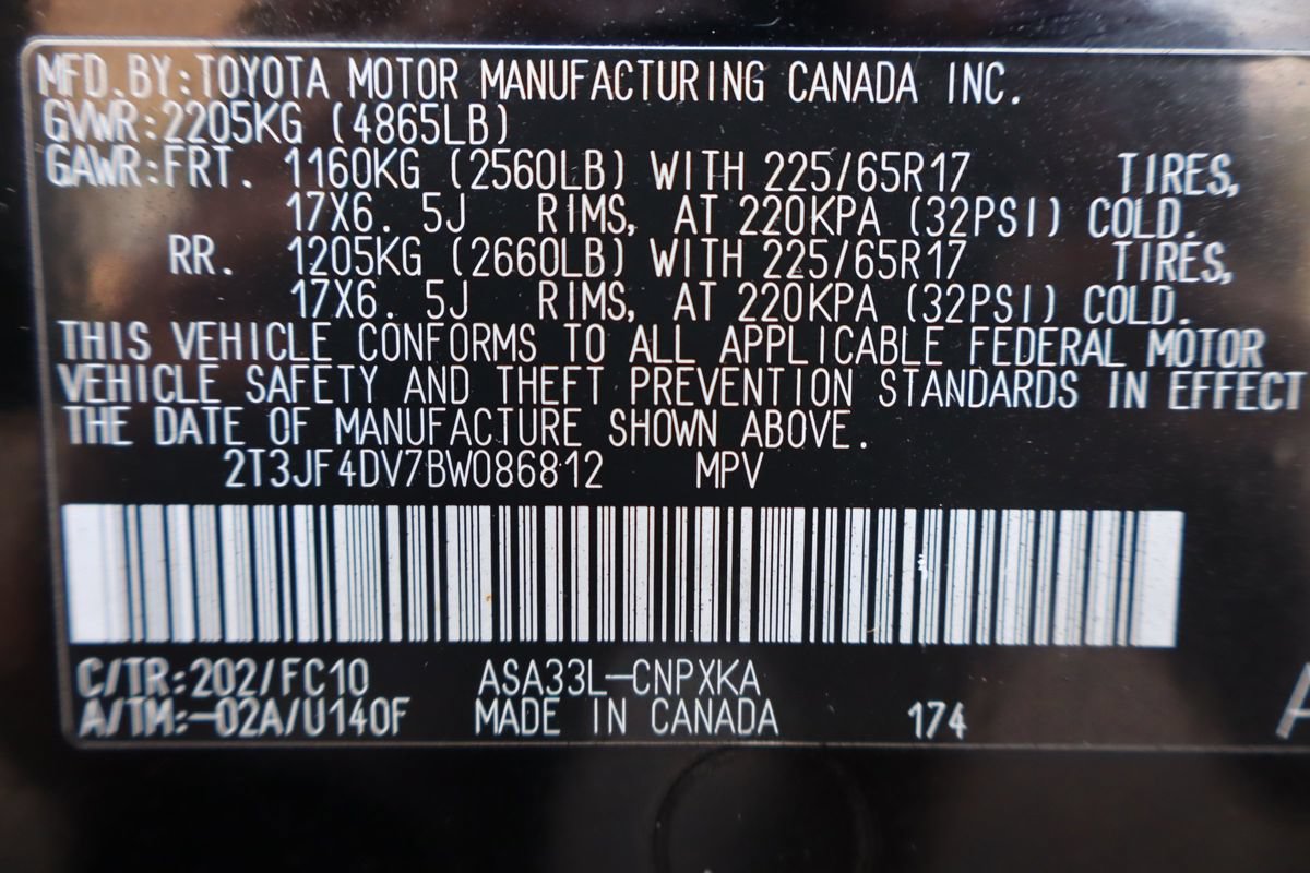 Used 2011 Toyota RAV4 4WD w/ Base L4 Extra Value Pkg image 47