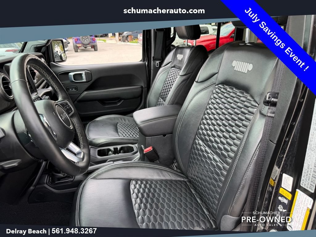 Used 2021 Jeep Wrangler Unlimited Sahara AWD/4WD image 10