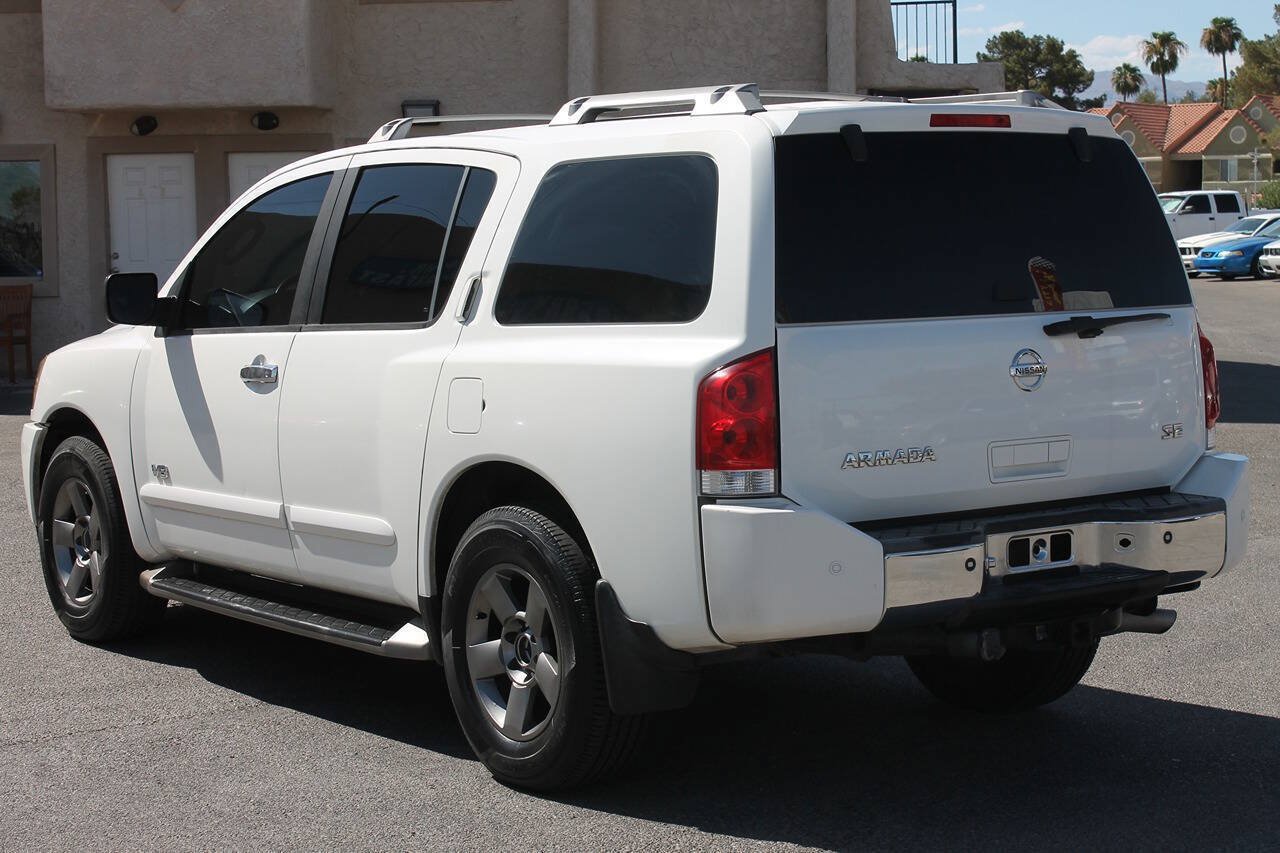 Used 2005 Nissan Armada SE w/ (S01) Journey Pkg (SE) AWD/4WD image 6