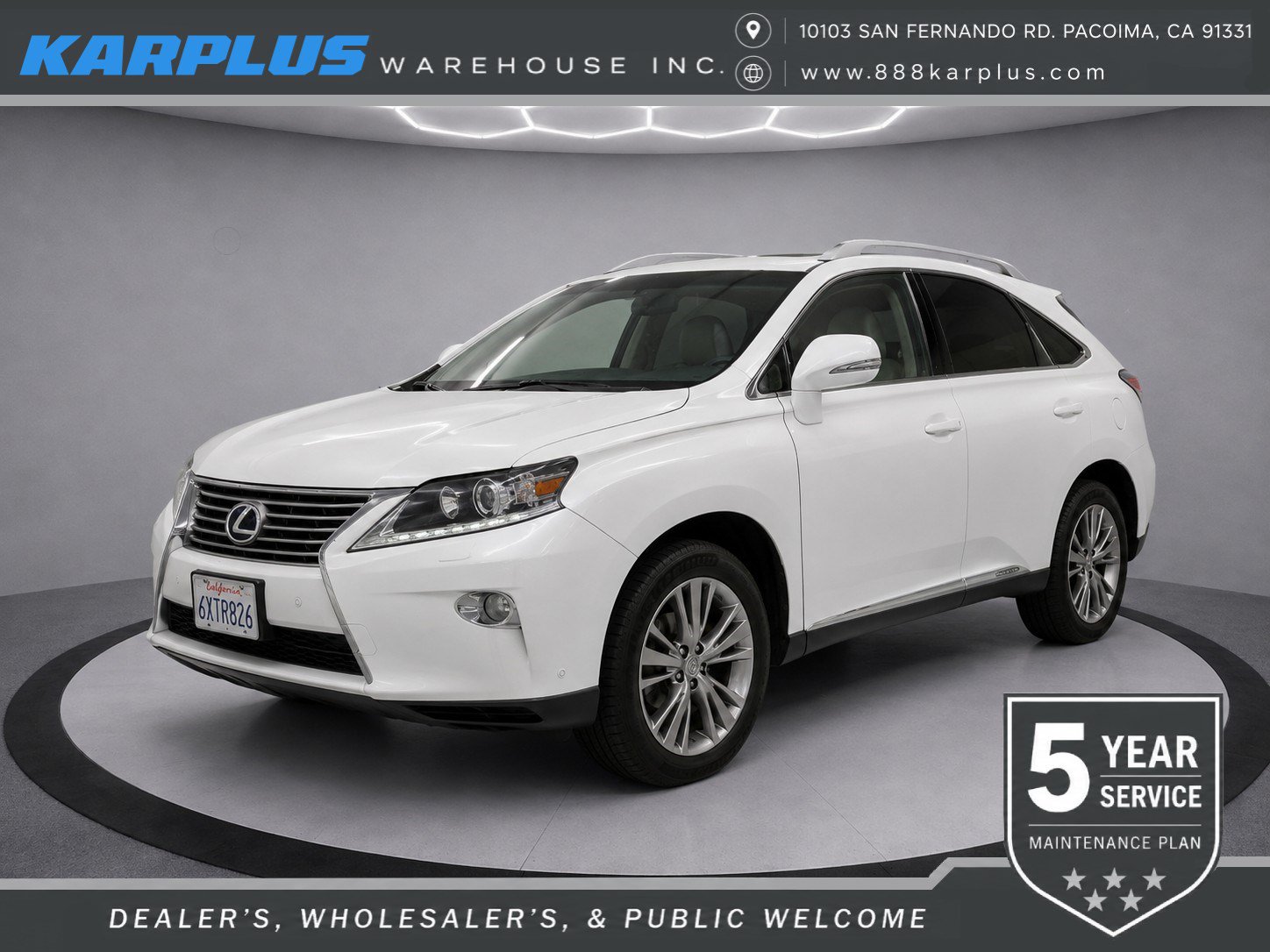 Used 2013 Lexus RX 350 FWD w/ Navigation Pkg image 1