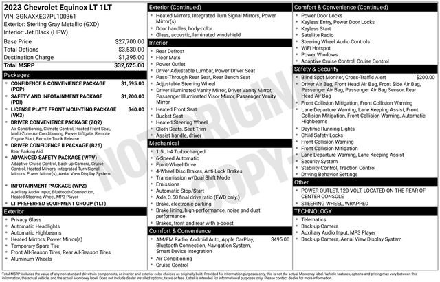 Certified 2023 Chevrolet Equinox LT image 30