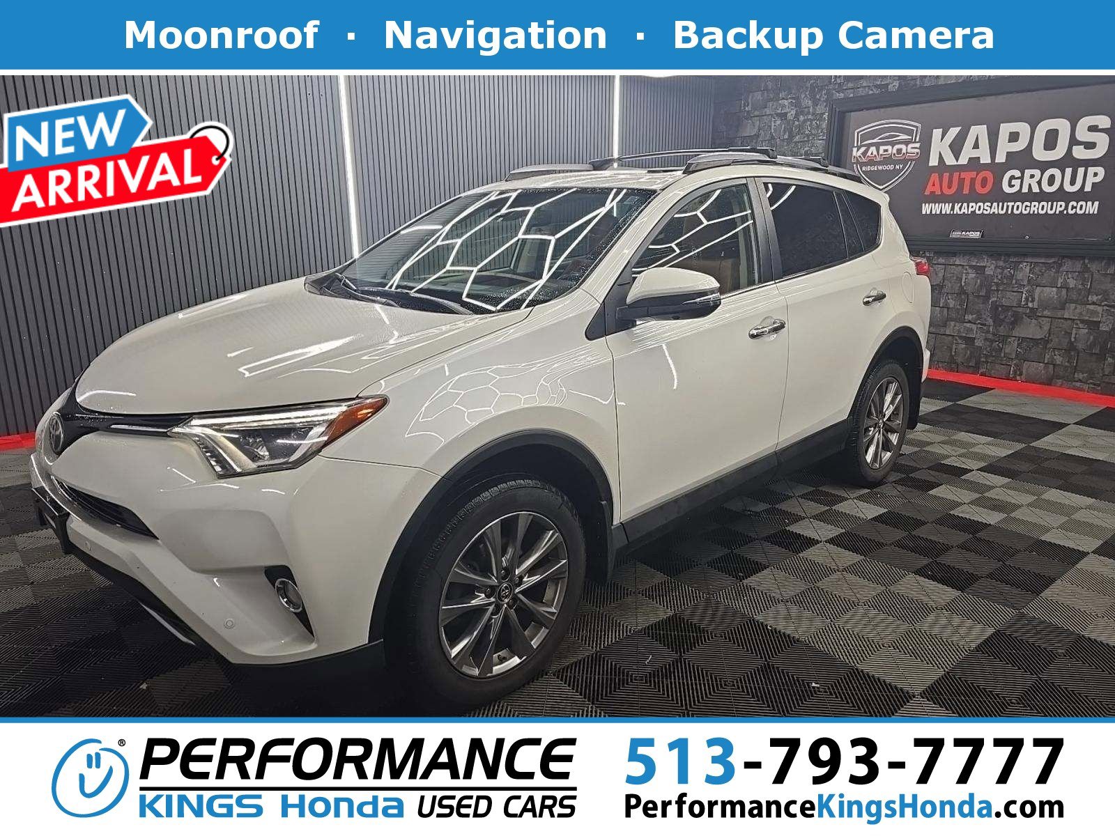 Used 2017 Toyota RAV4 Limited w/ Advanced Technology Package image 1