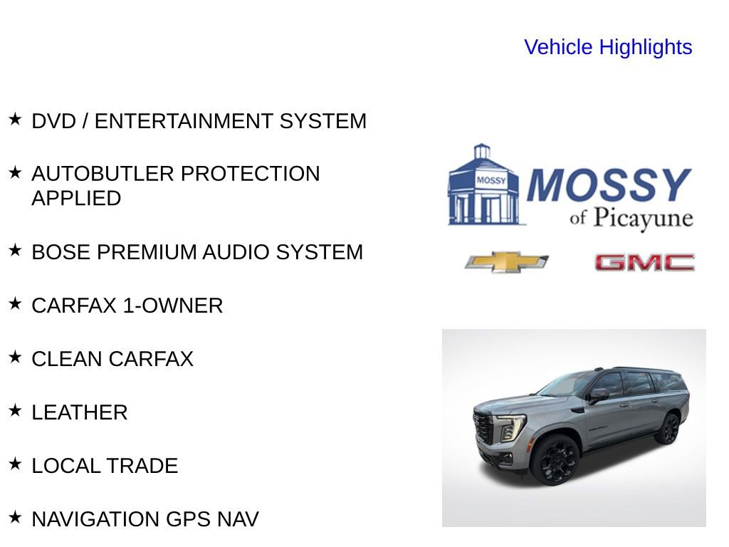 Used 2026 GMC Yukon XL Denali w/ Denali Reserve Package image 11