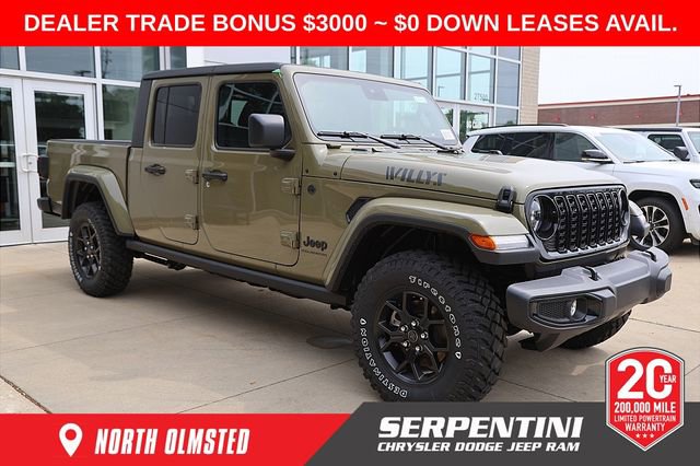 New 2025 Jeep Gladiator Willys image 1