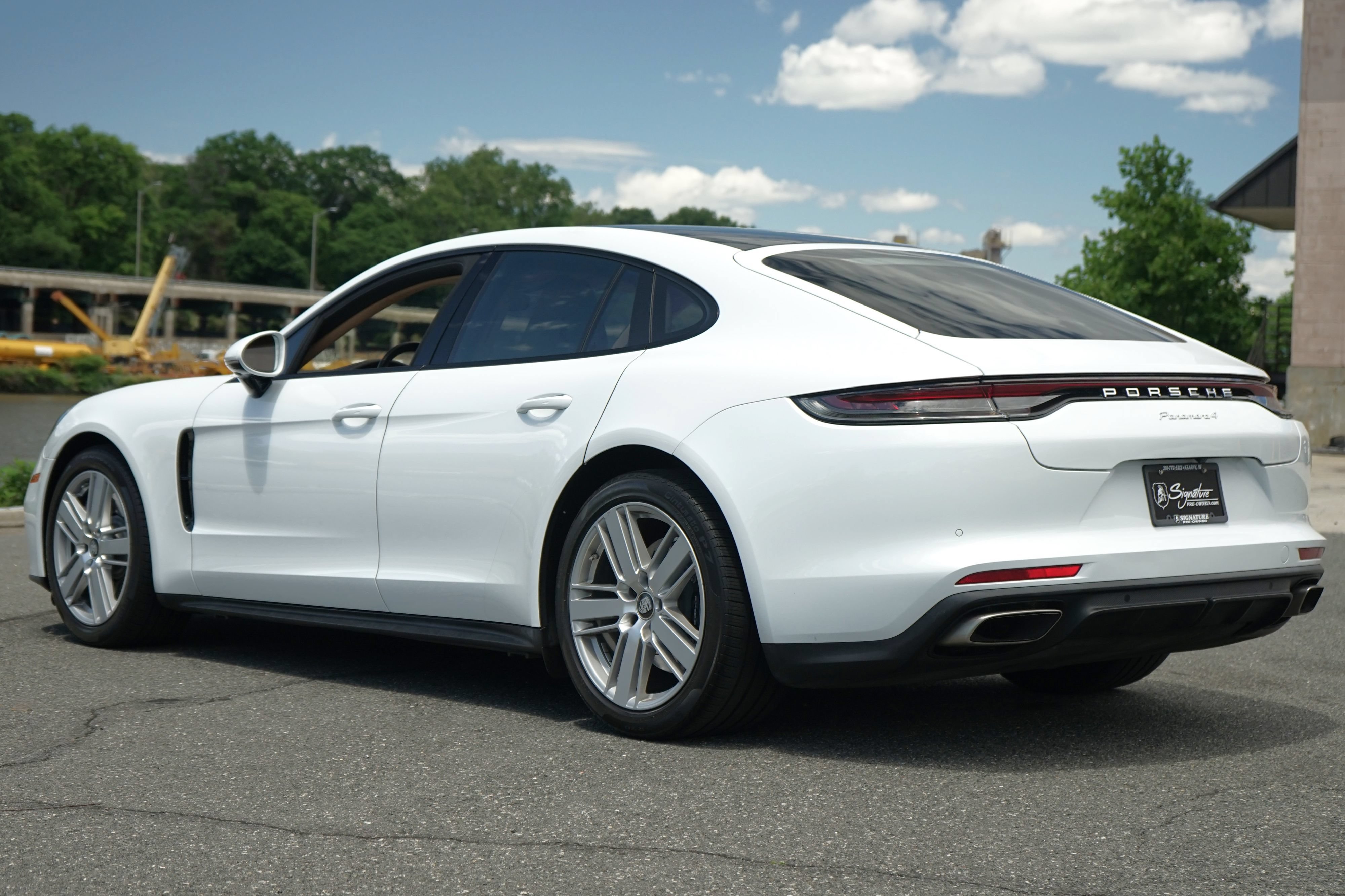 Used 2021 Porsche Panamera 4 AWD/4WD image 3