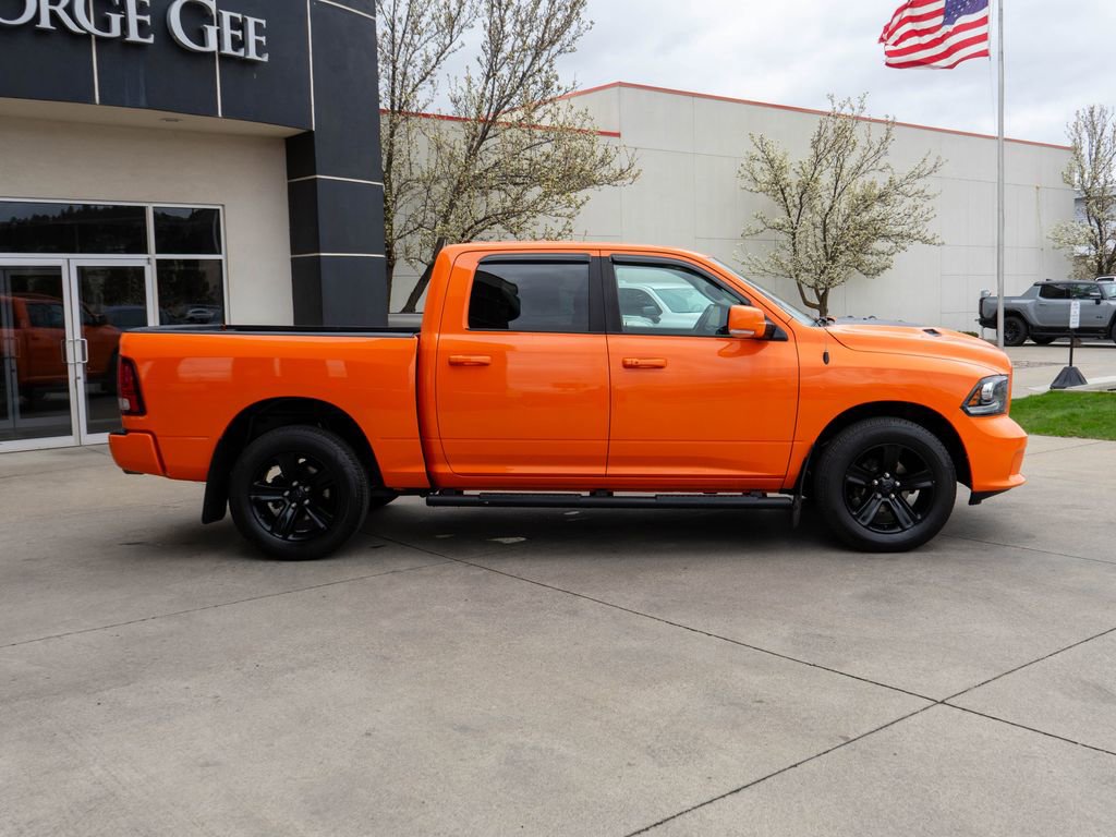Used 2017 RAM 1500 Sport w/ Ignition Orange Sport Package image 8