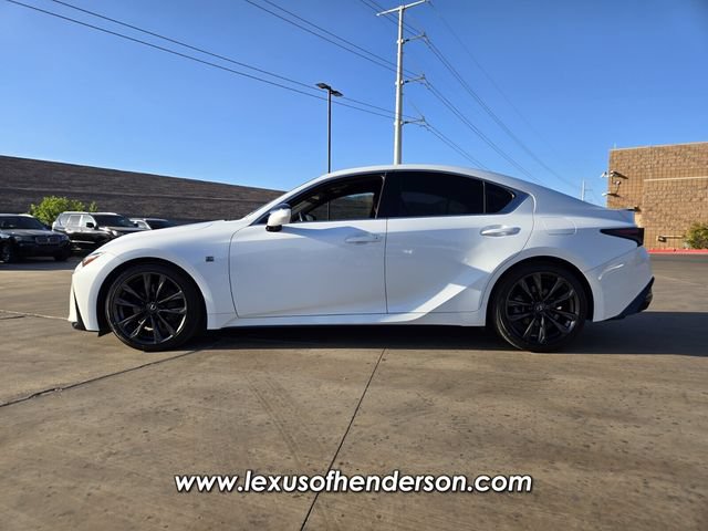 Certified 2024 Lexus IS 350 F Sport w/ Accessory Package 2 RWD image 3