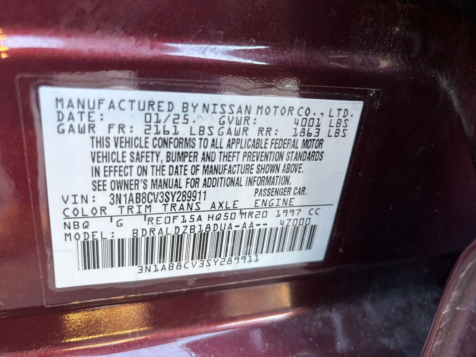 Used 2025 Nissan Sentra SV image 22